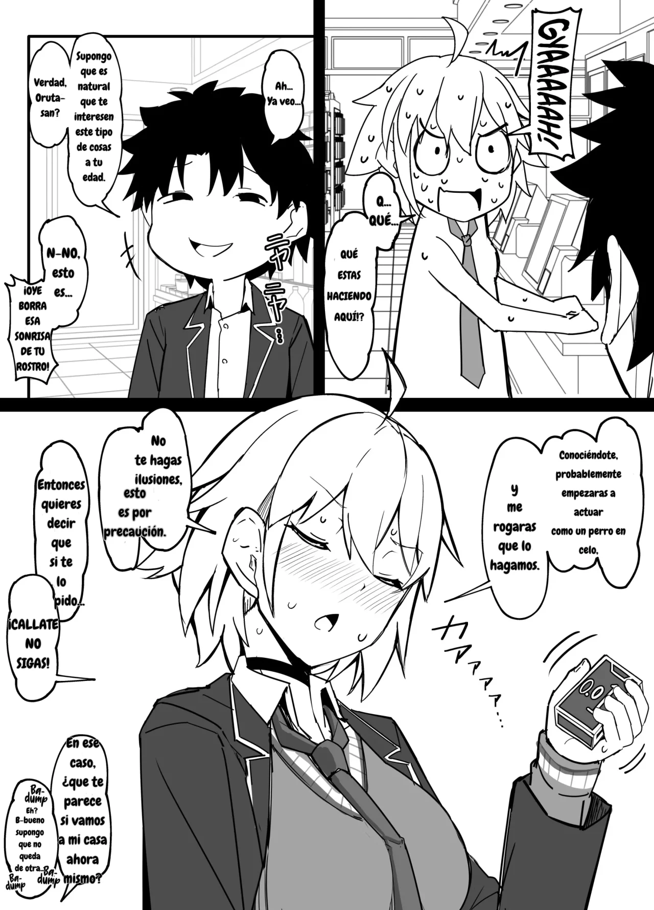 Id-hen de Gakusei Sekkusu wo Kitai suru Alter-san｜Esperando Sexo Estudiantil con Alter-san en el Arco de Id page 2 full