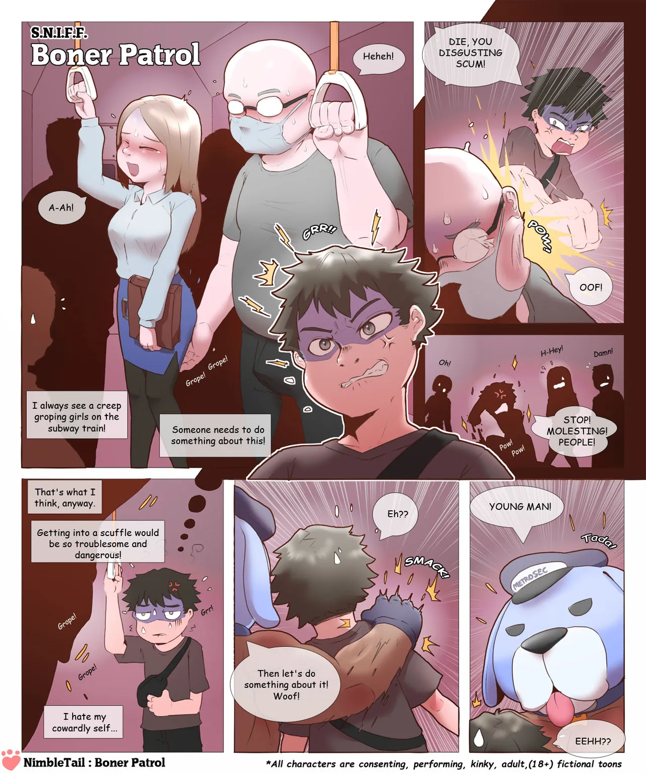 nimbletail Boner Patrol page 1 full