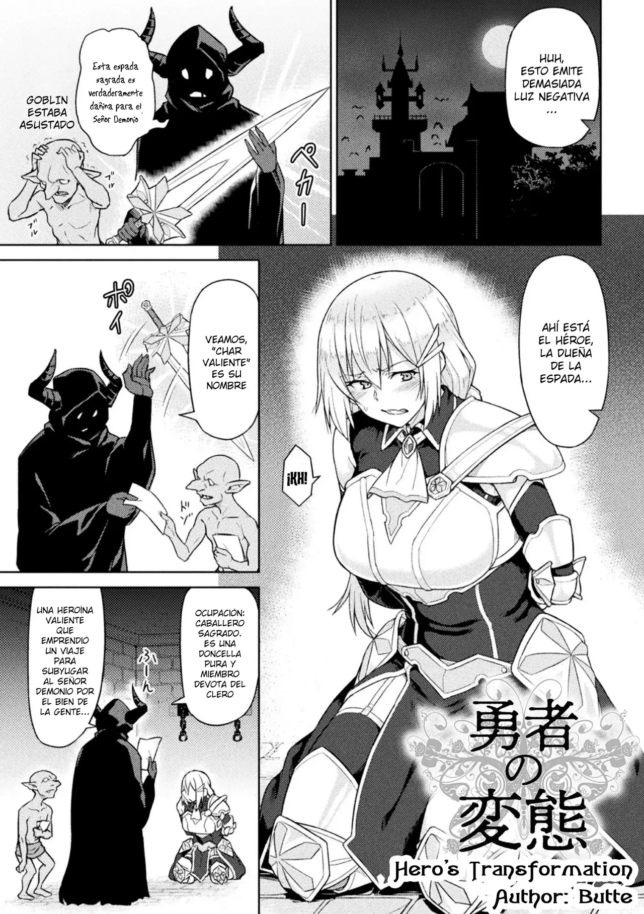 Yuusha no Hentai _ Hero's Transformation page 1 full