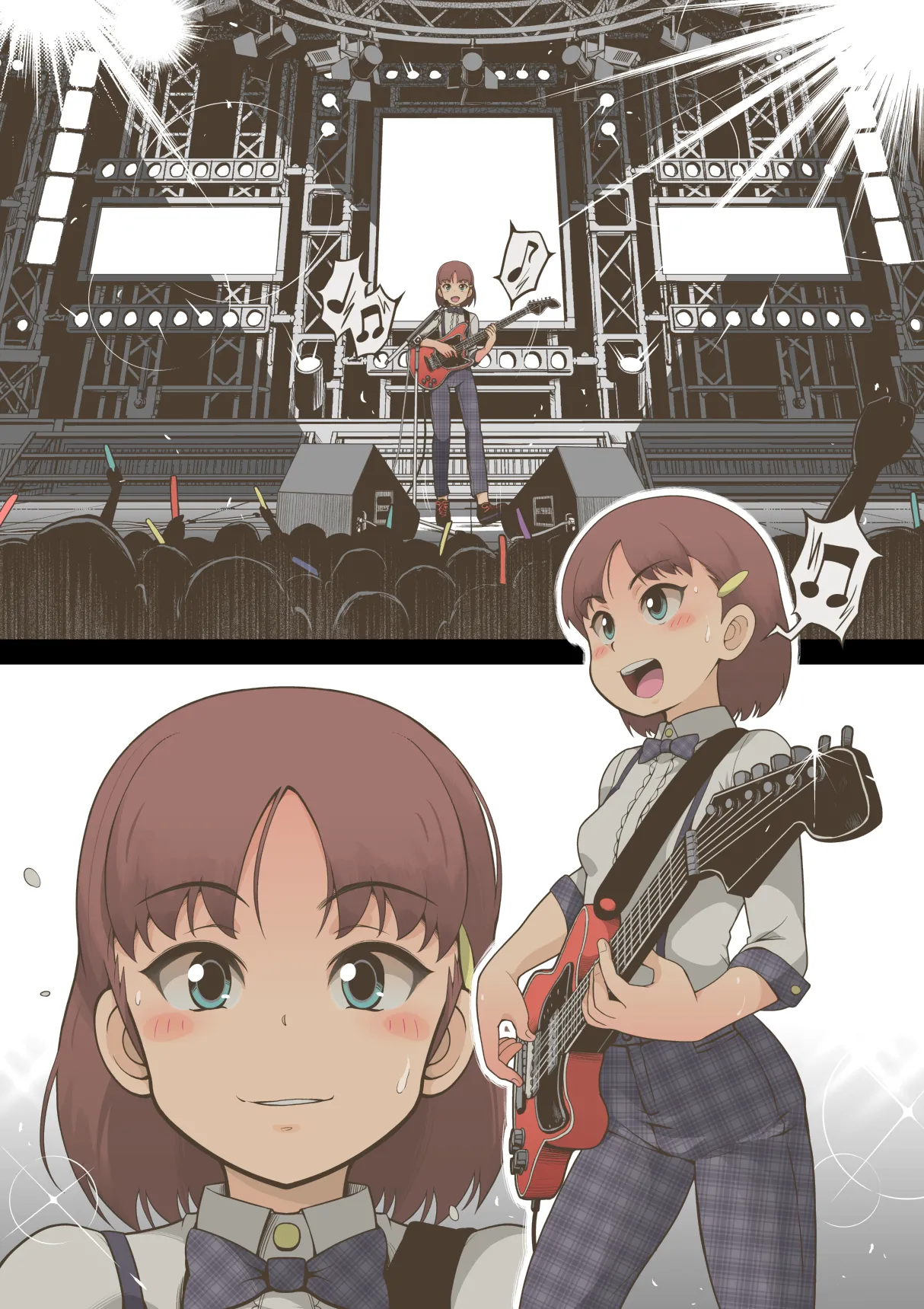 Idol Shoujo - Chijoku na Ichinichi 1 Negao Haishin Hen page 3 full