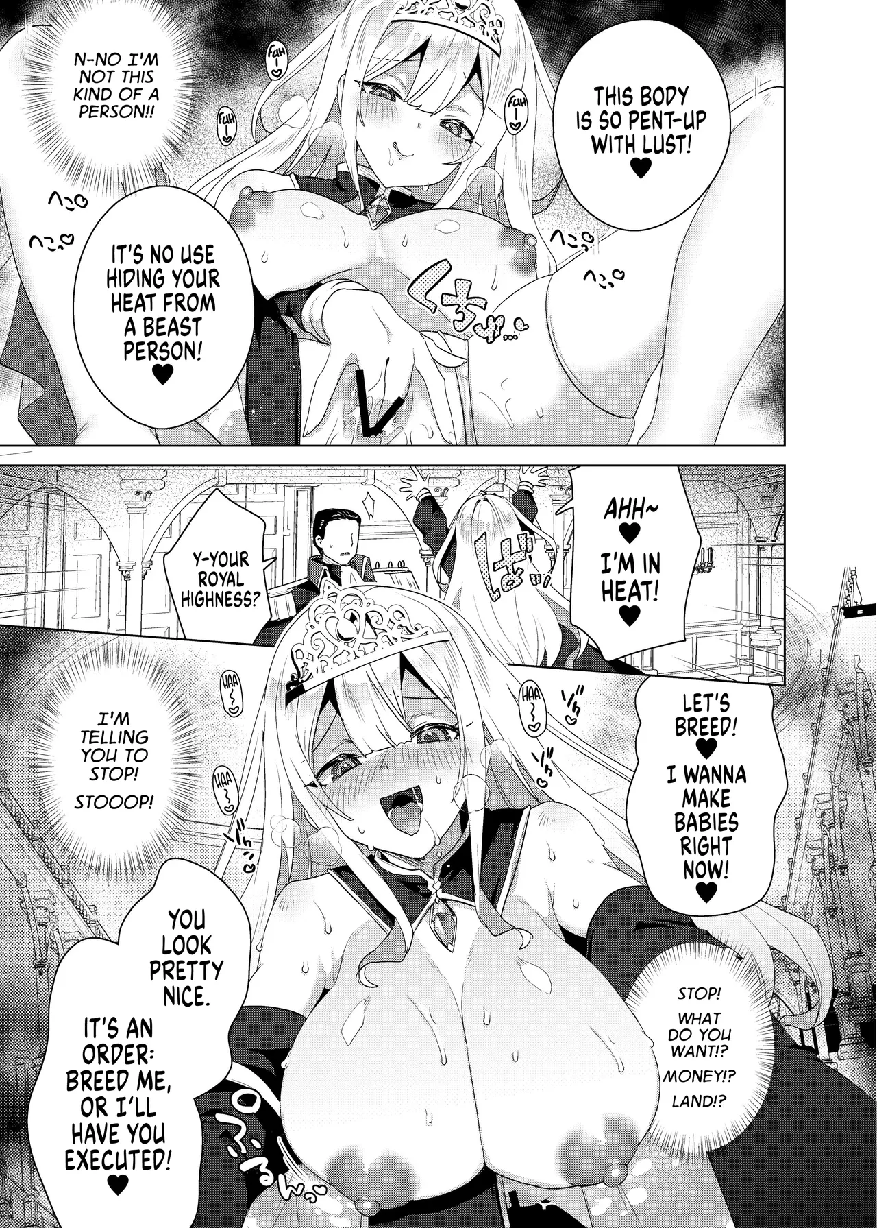 The Princess in Heat Possessed by a Slave Boy page 3 full