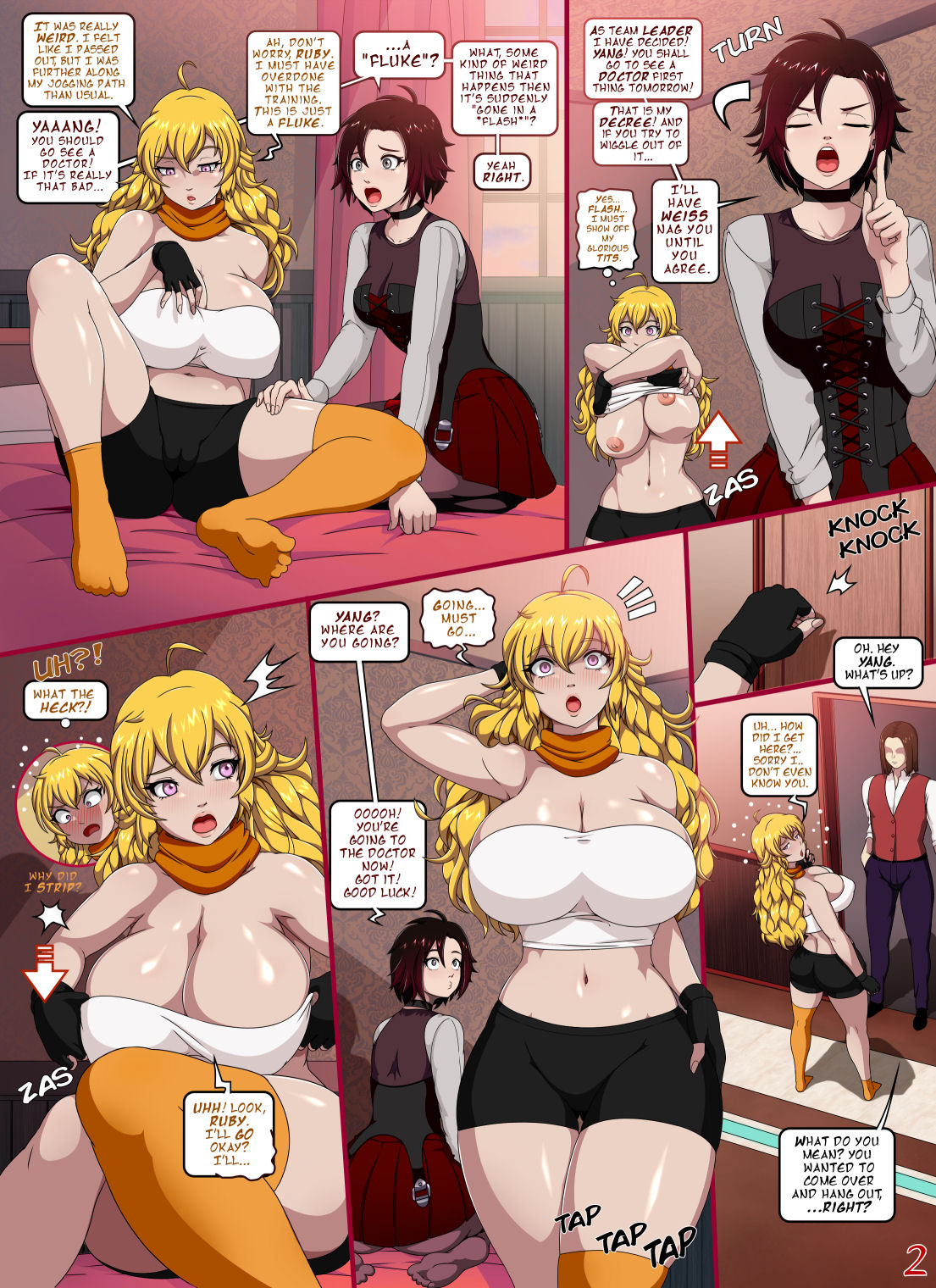 RWBY: Yang's Aura Possession 1-25 page 2 full