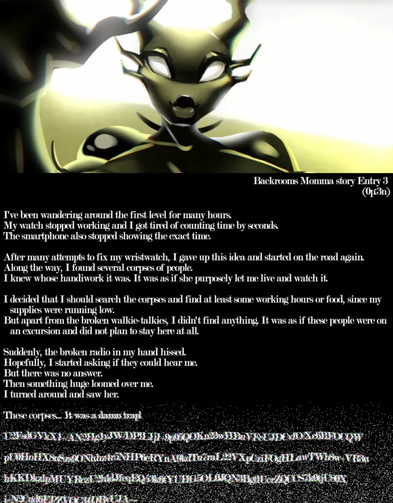 Backrooms Momma story page 4 full