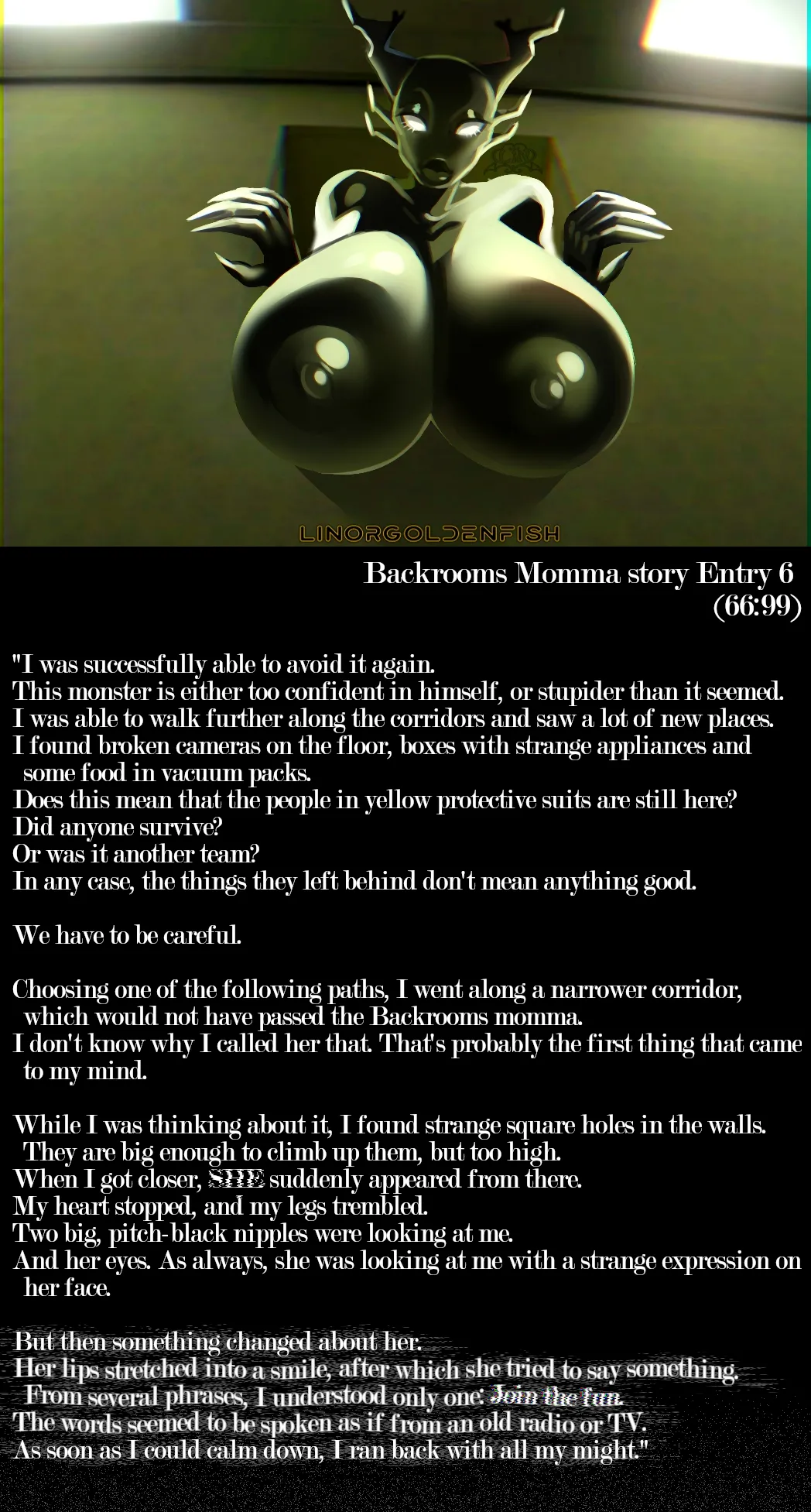 Backrooms Momma story page 8 full