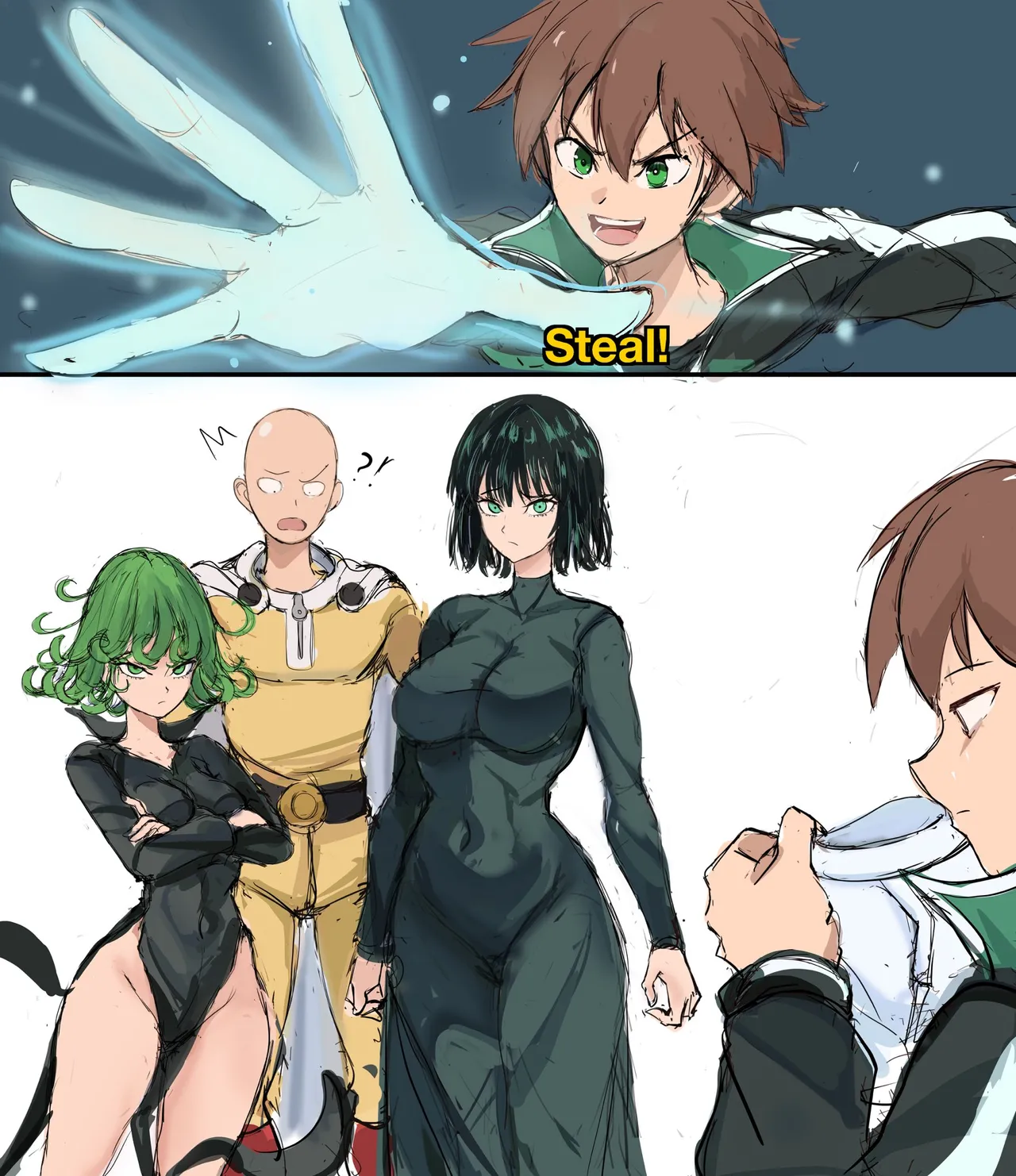 Tatsumaki x Saitama page 7 full