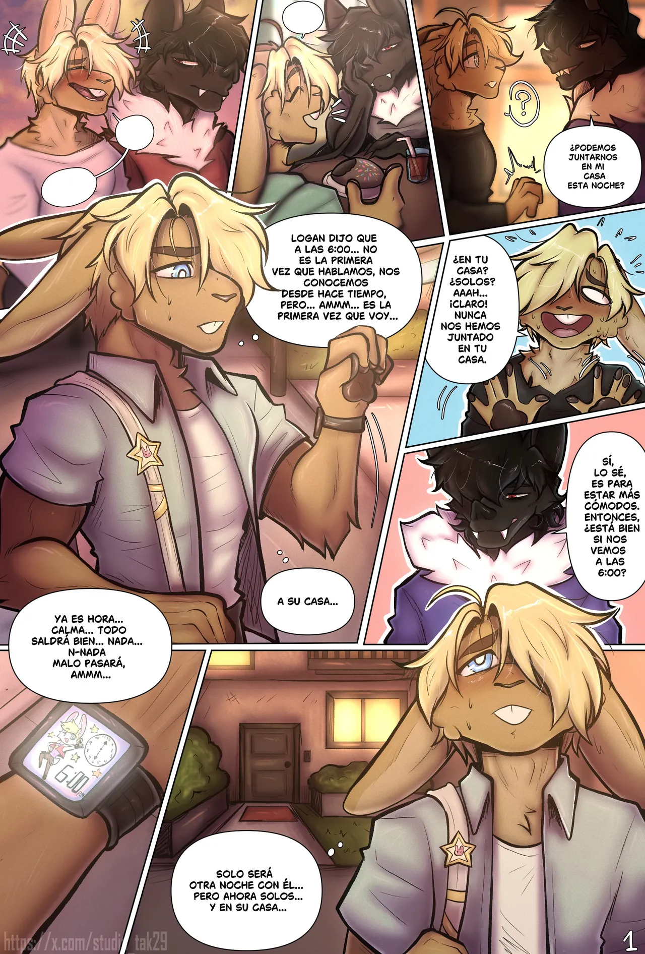 The Night… page 1 full