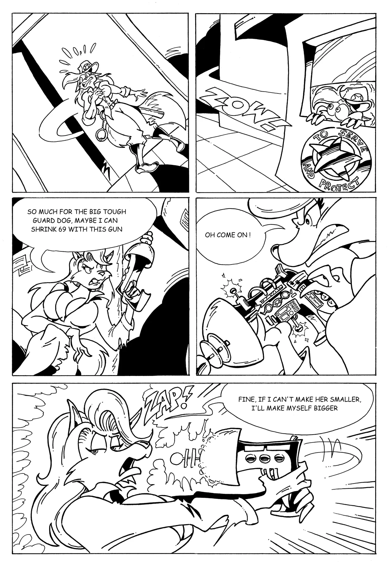 Queen Sized Vixen page 9 full