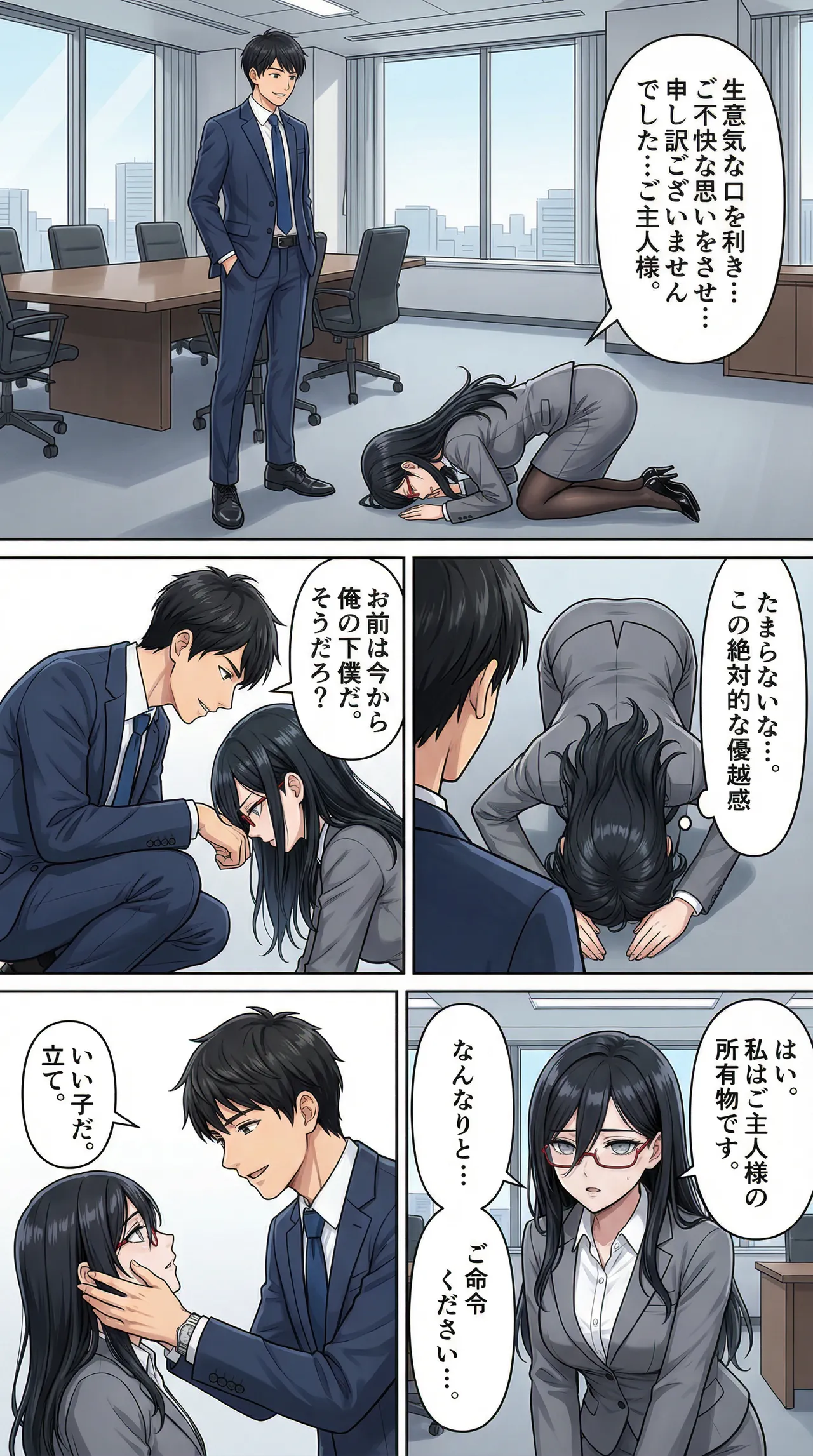堕ちた女上司 page 9 full