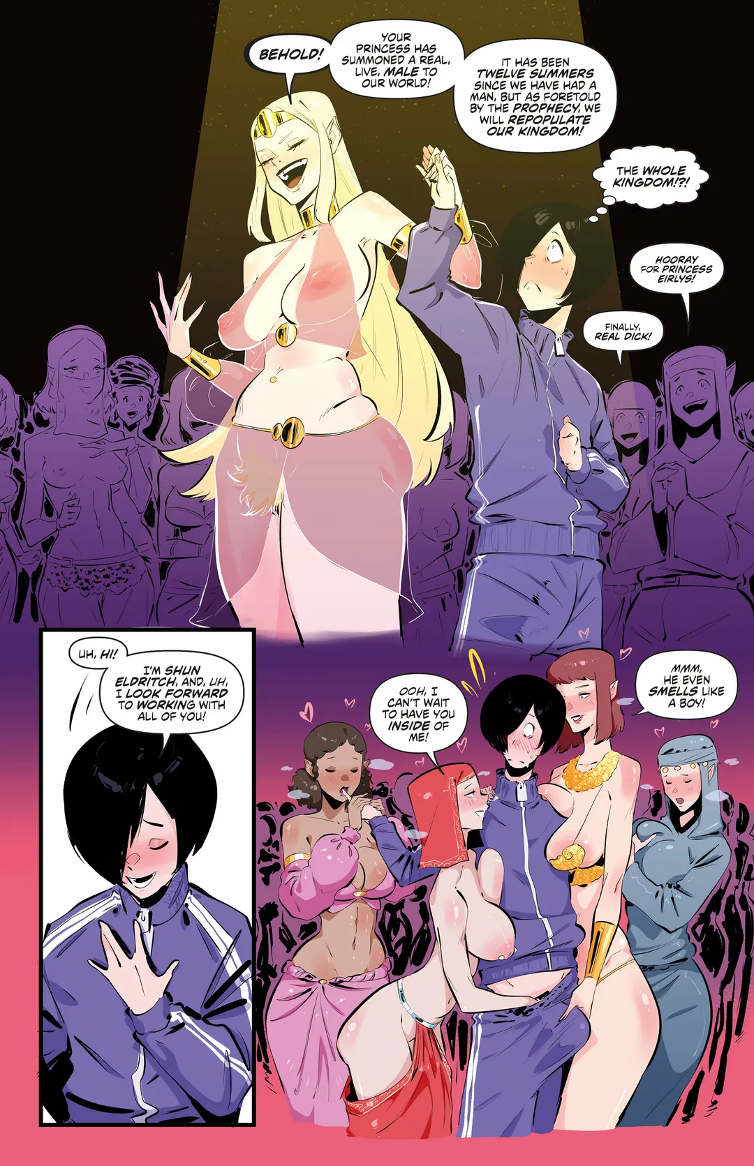 Monster Girl World page 9 full