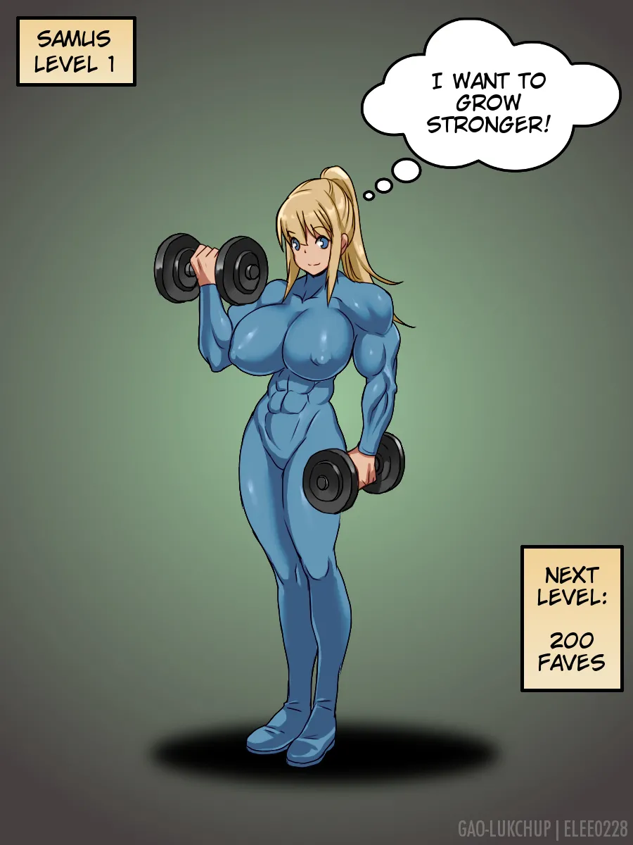 Samus Muscle Growth page 1 full
