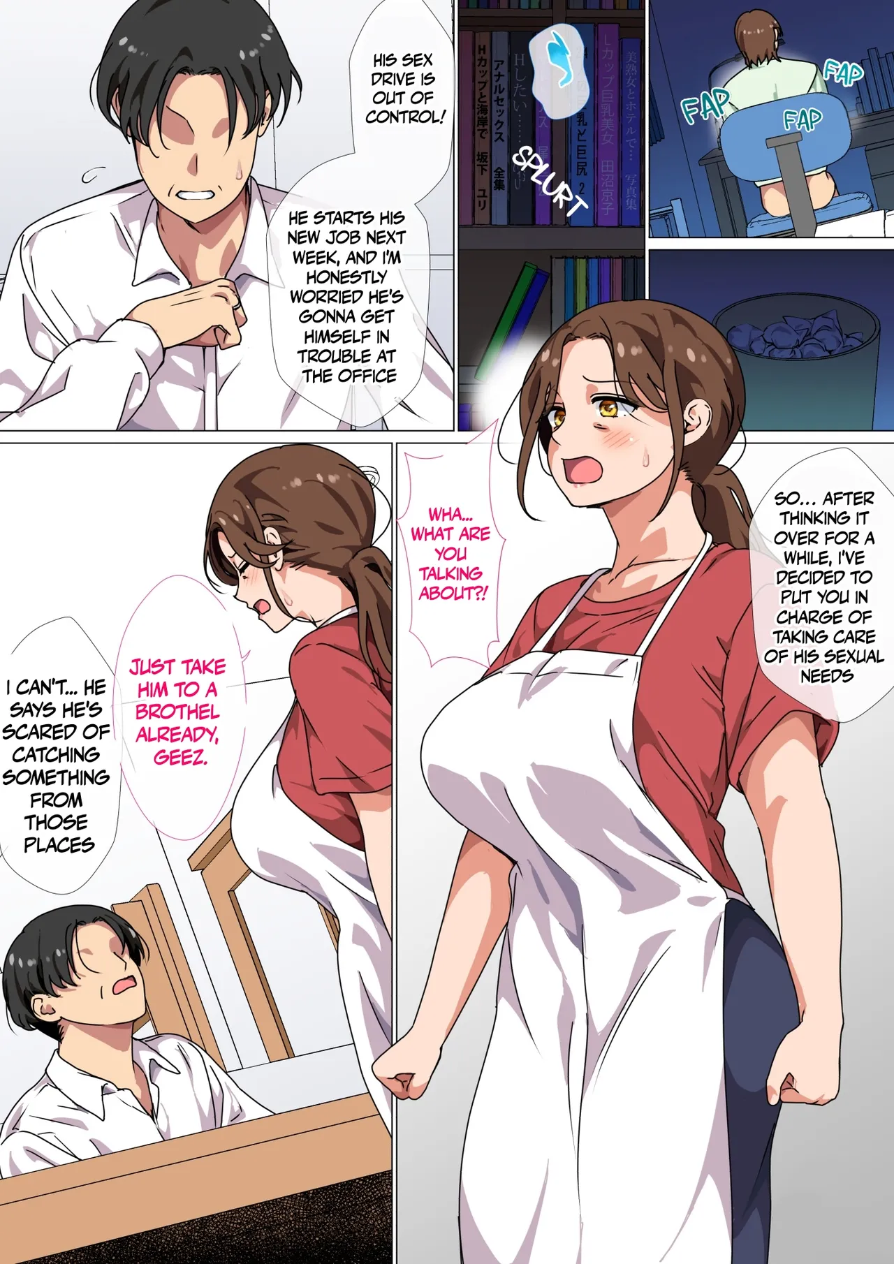 It's a Mother's duty to take care of her son's sexual needs! page 2 full