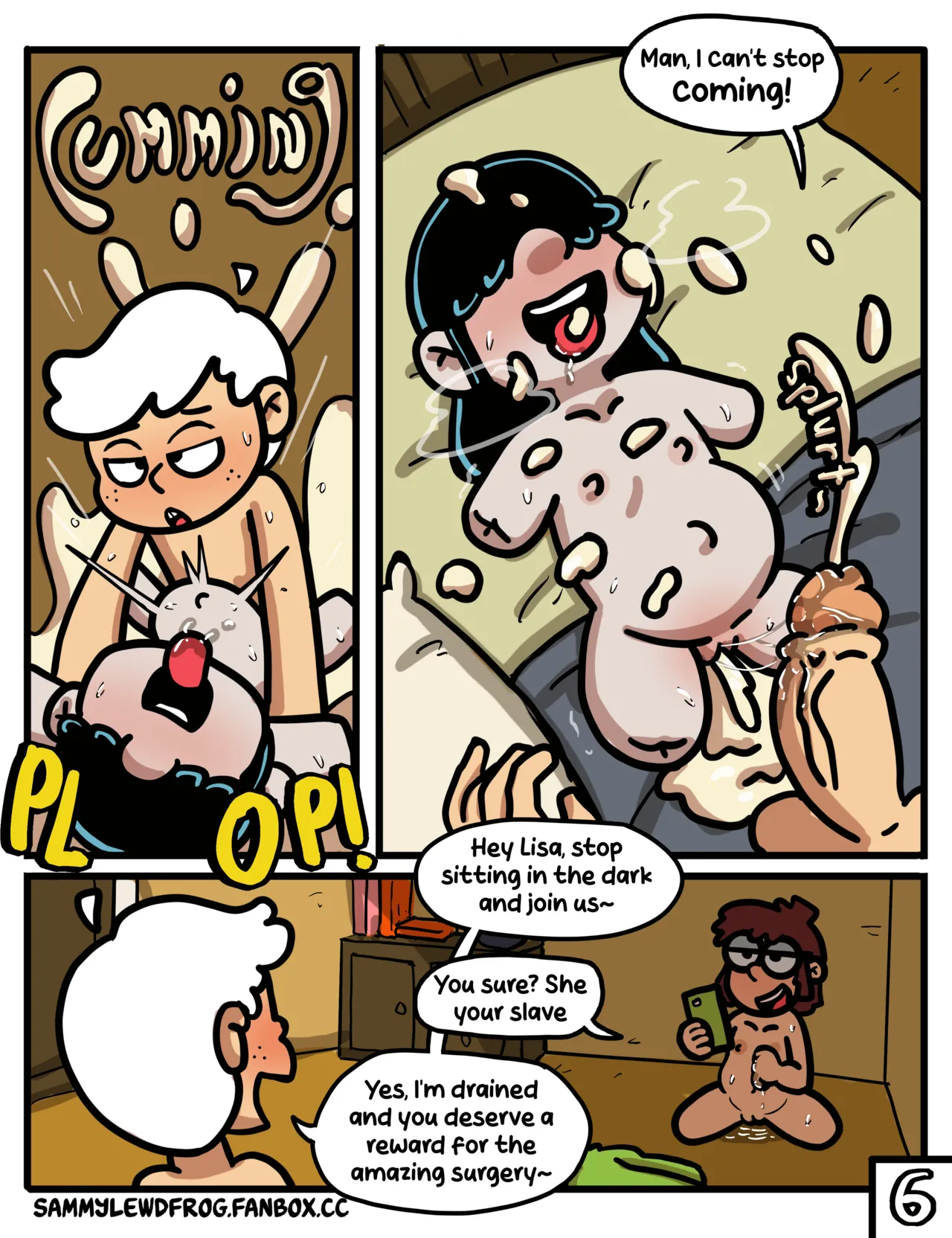 Lucy Amputee Slave page 6 full