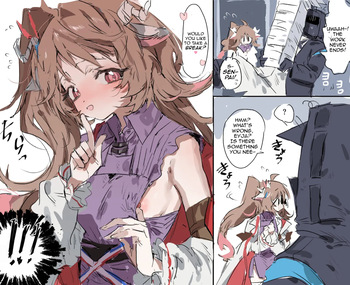 Ejya-chan to Dokuta 4 peeji | Eyja-Chan and Doctor 4-page cover