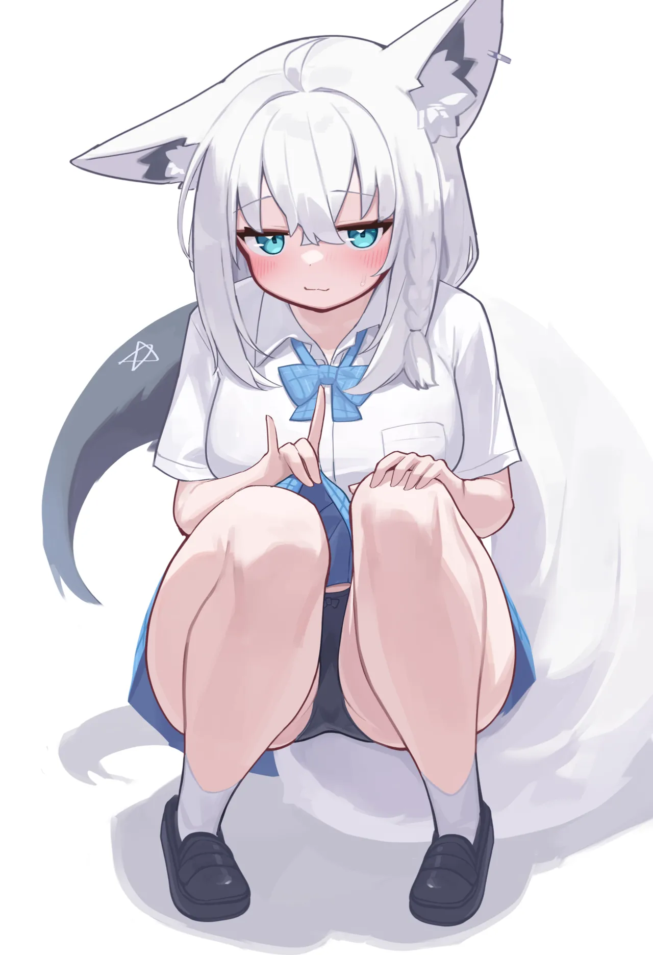 下を見せてくれるフブちゃん page 2 full