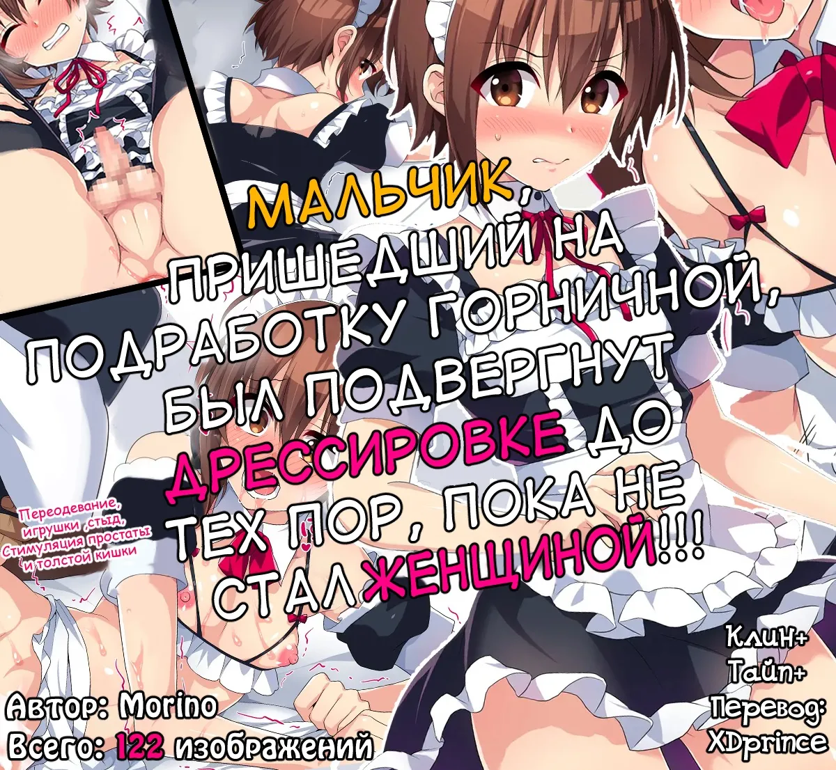 Maid no Beit Boshuu ni Kita Otokonoko ga Choukyou Sarete Mesuochi suru made | Мальчик, пришедший на подработку горничной, был подвергнут дрессировке до тех по пока не стал женщиной!!! page 1 full