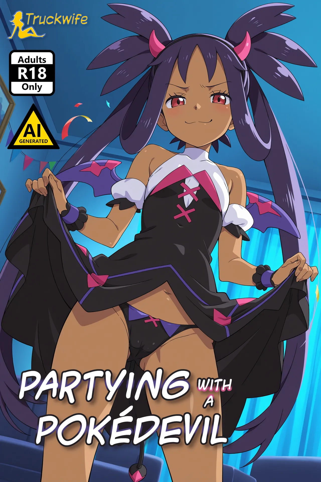 Partying with a Pokédevil page 1 full