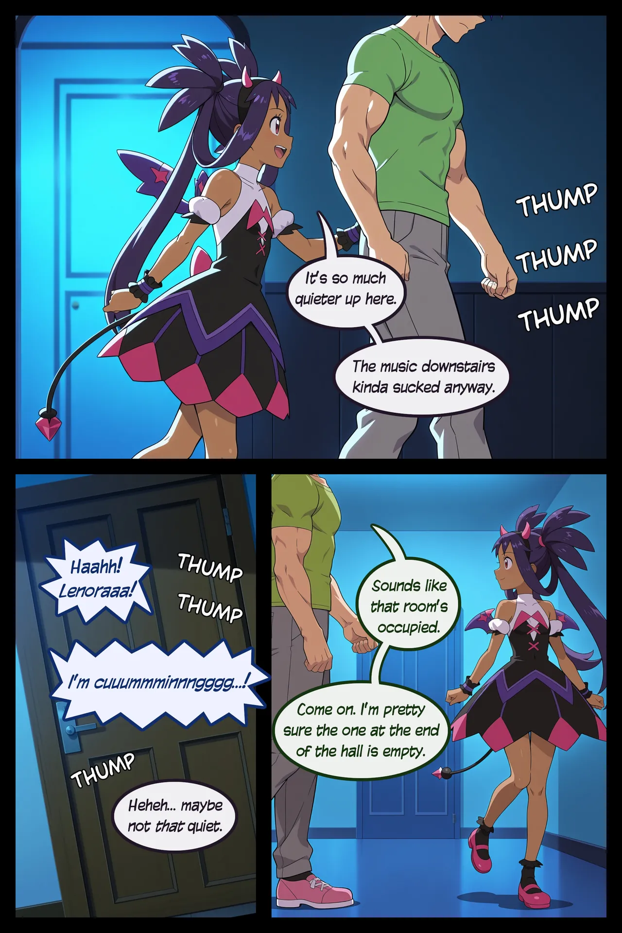Partying with a Pokédevil page 10 full