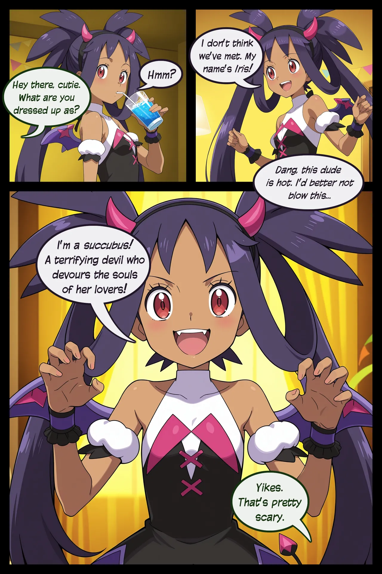Partying with a Pokédevil page 7 full