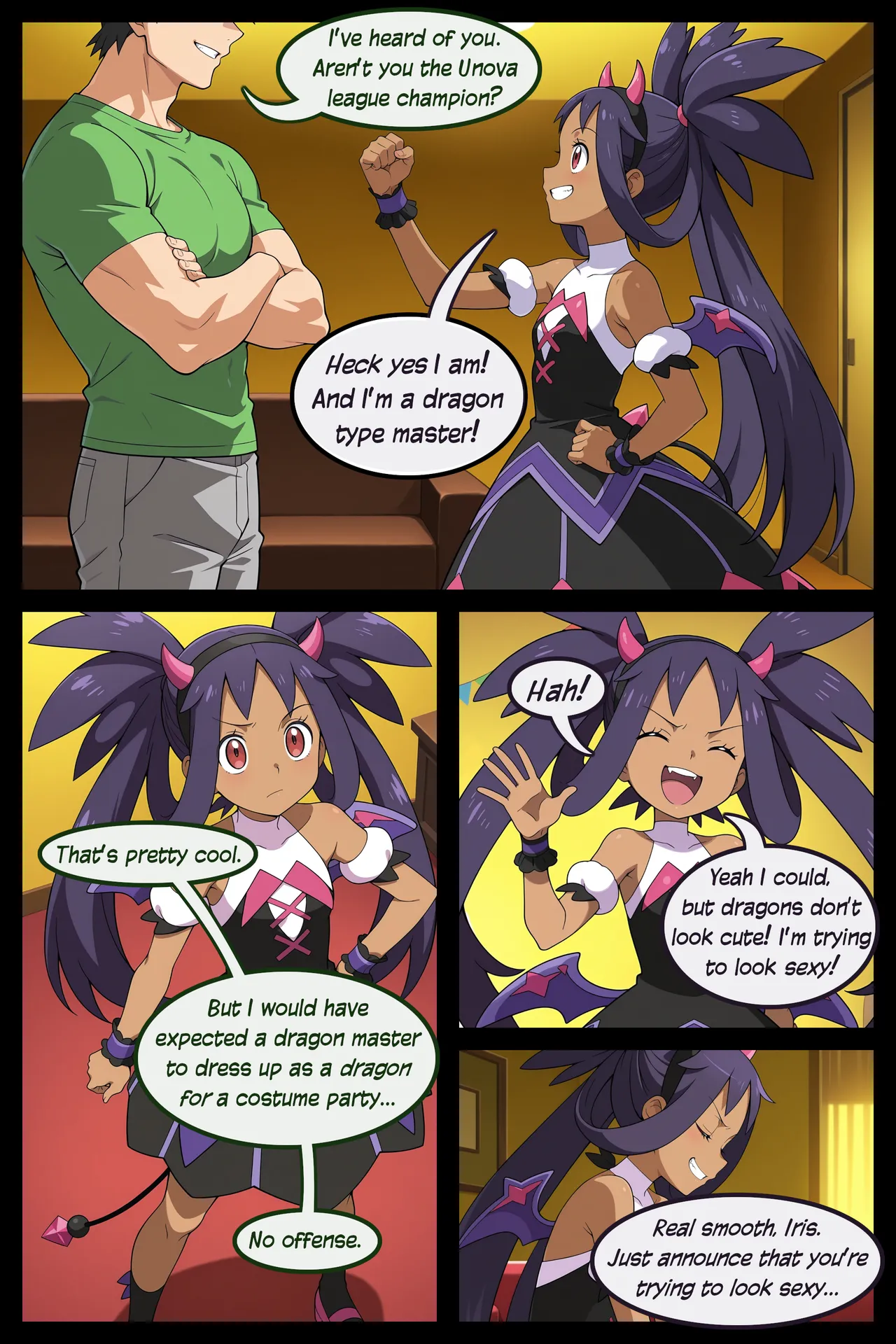 Partying with a Pokédevil page 8 full