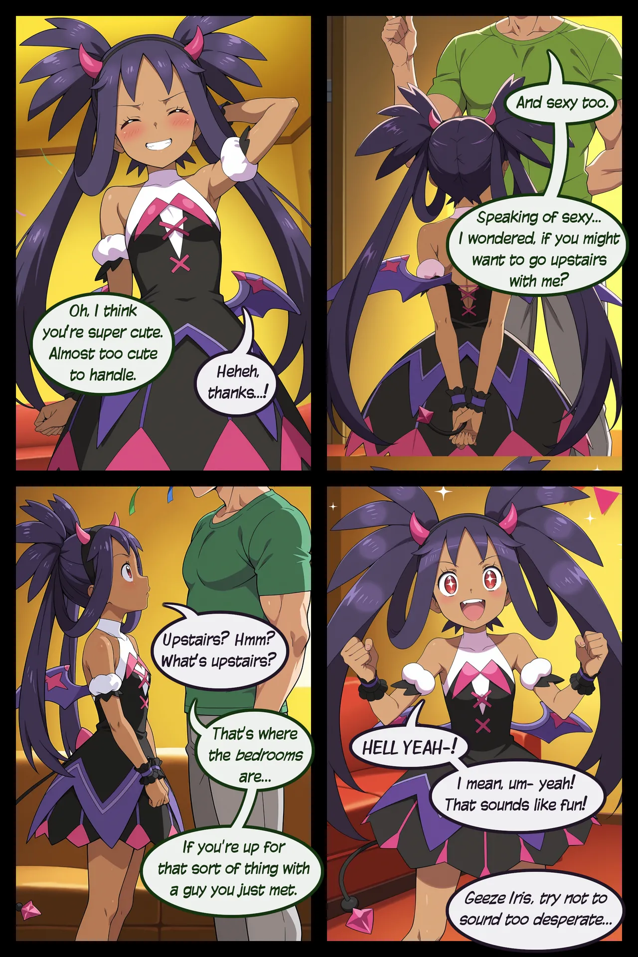 Partying with a Pokédevil page 9 full