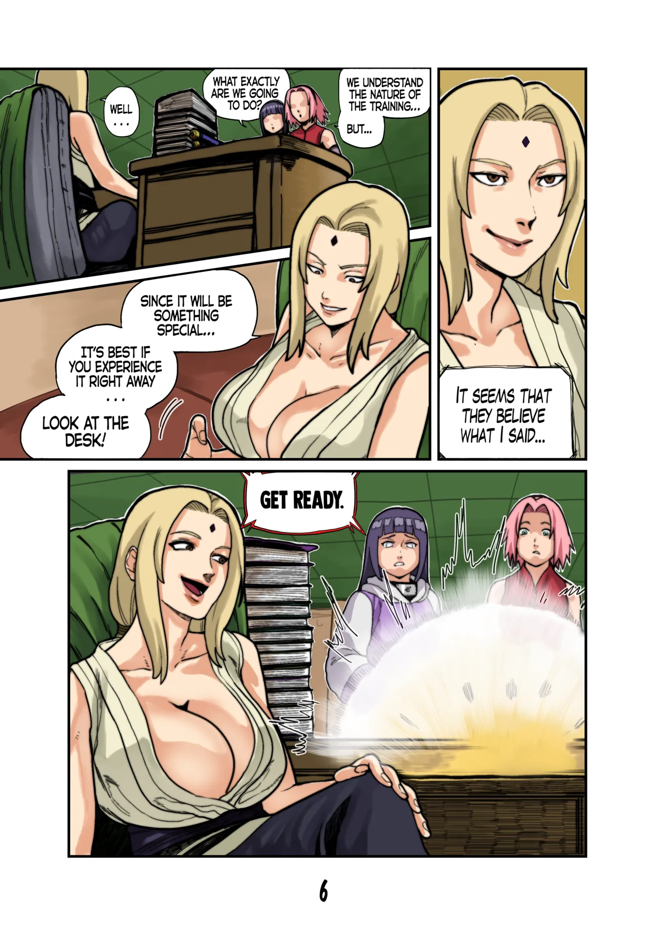 Hinata x Tsunade x Sakura page 6 full