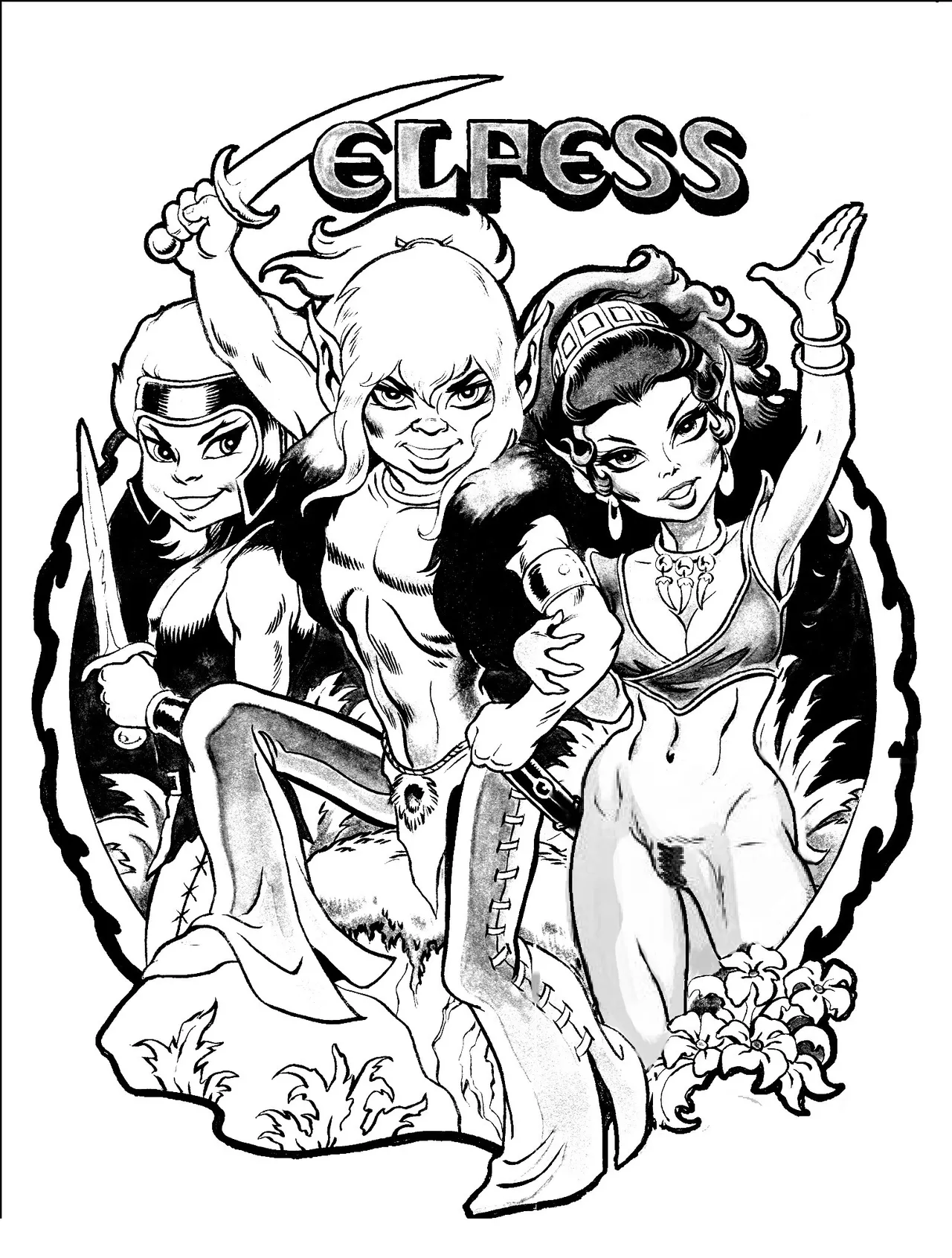 Elfquest Dark Fantasy page 8 full