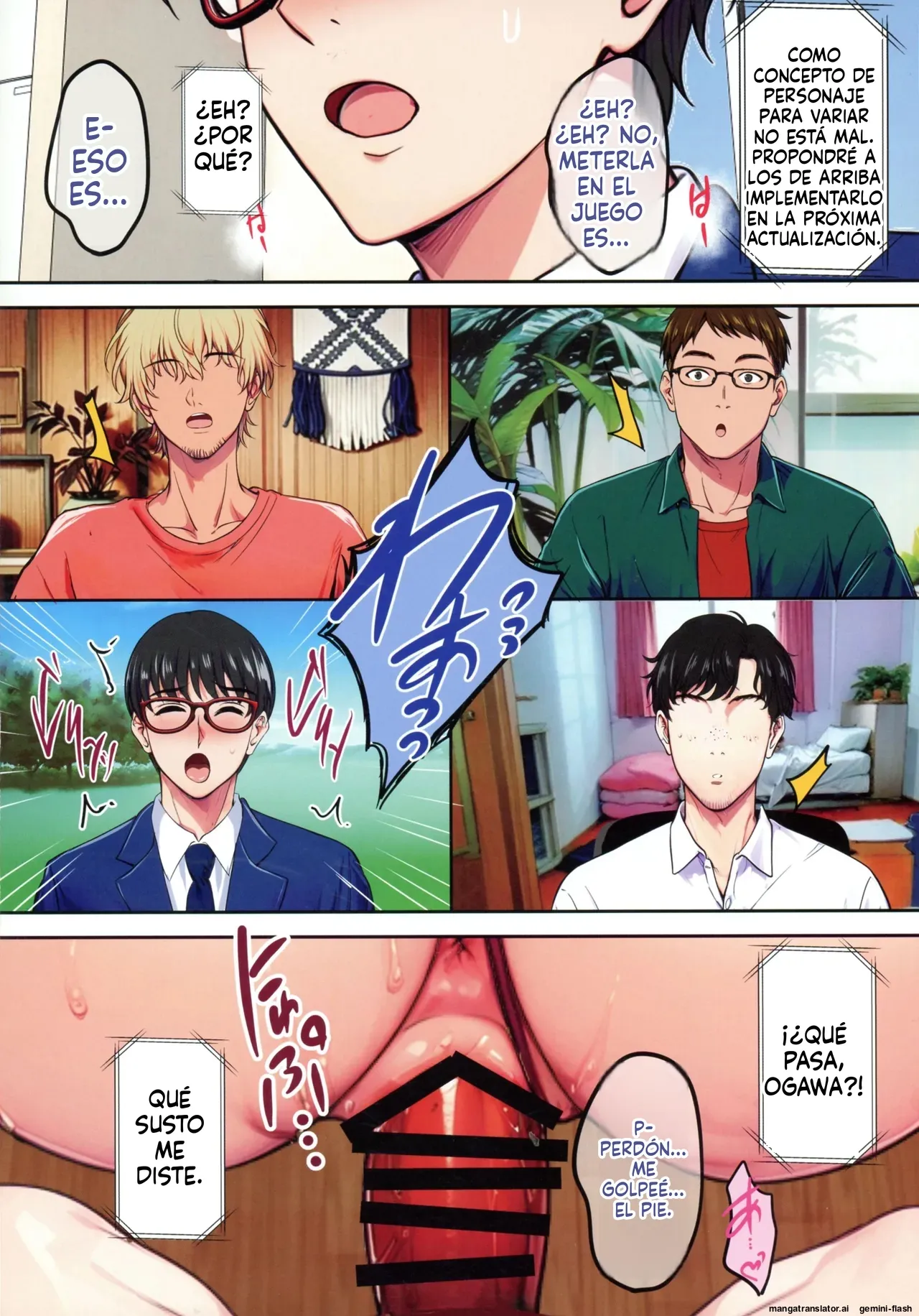 InCha Otouto ga Otaryman Seikatsu Shinagara Bonyuu Tappuri Kinpatsu Bakunyuu Oyako o Harem H &amp; Kobetsu Date de Harama seru Hanashi  MTL page 8 full