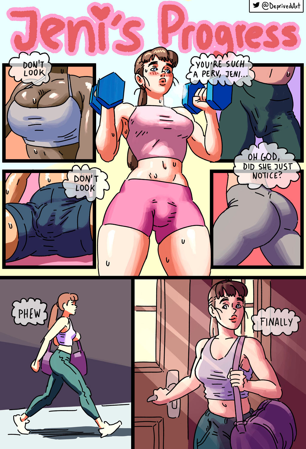 Jeni's Progress &amp; A Helping Hand page 1 full