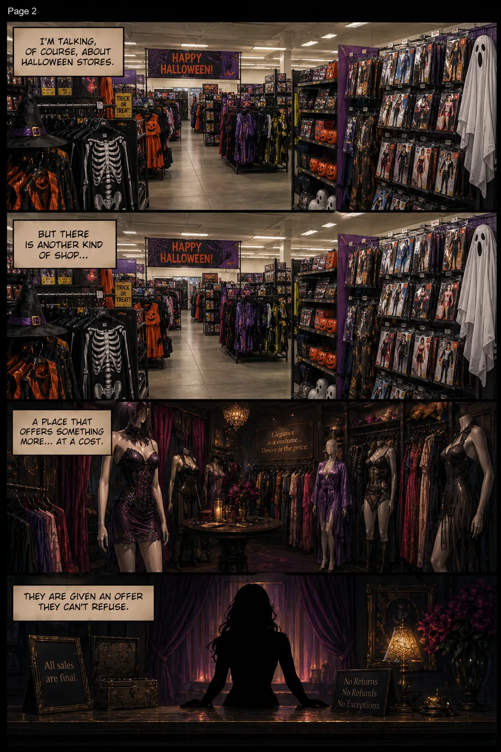 The Wandering Costume Shop - Frank page 2 full