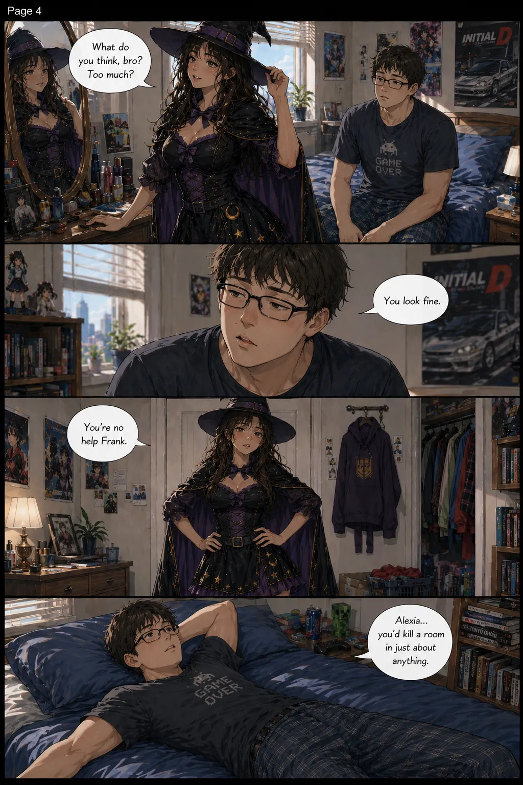 The Wandering Costume Shop - Frank page 4 full
