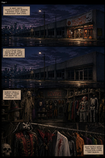 The Wandering Costume Shop - Frank cover