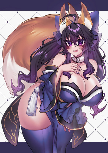 Nyarla do Tamamo cosplay cover
