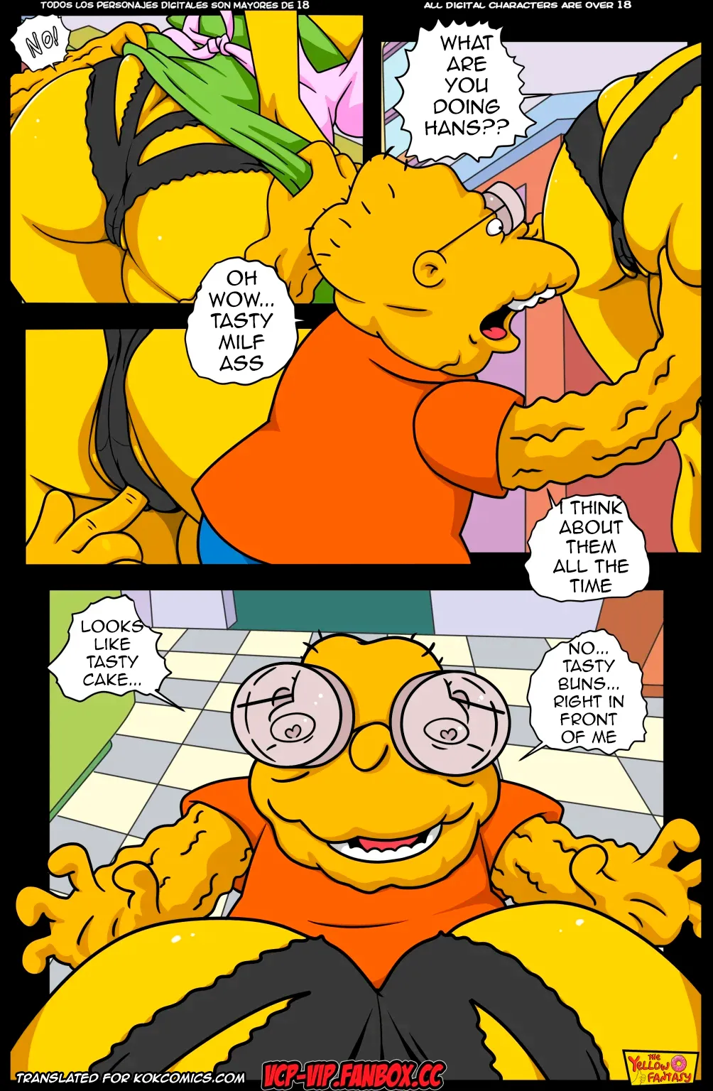 The Yellow Fantasy 18 - Hans Moleman Show page 4 full