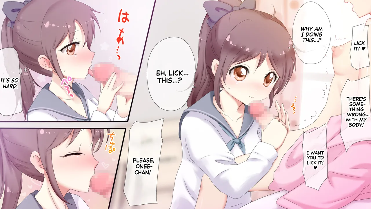 Imouto Futanari ~Onee-chan to Love Chu Ecchi~ | Futanari Little Sister ~Lovey-Dovey☆Sex with Onee-chan~ page 7 full