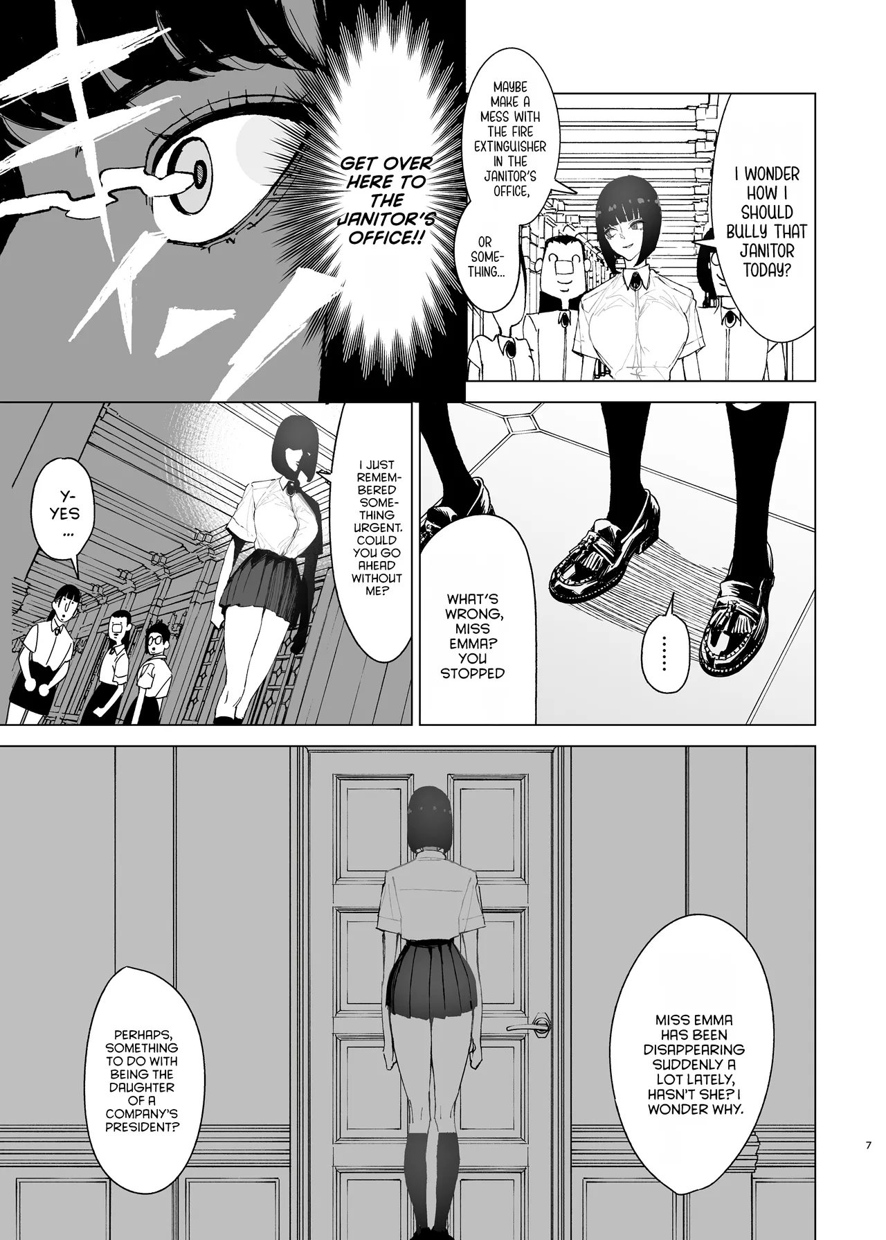 Reijou Saimin 2~Seikaku Kuzu no S-kyuu Ojou-sama o Kimo Oyaji ga Kanzen Shihai~ | Posh Girl Trance ~ An Upper-class, posh girl with a nasty personality get's dominated by a creepy old man~ page 6 full