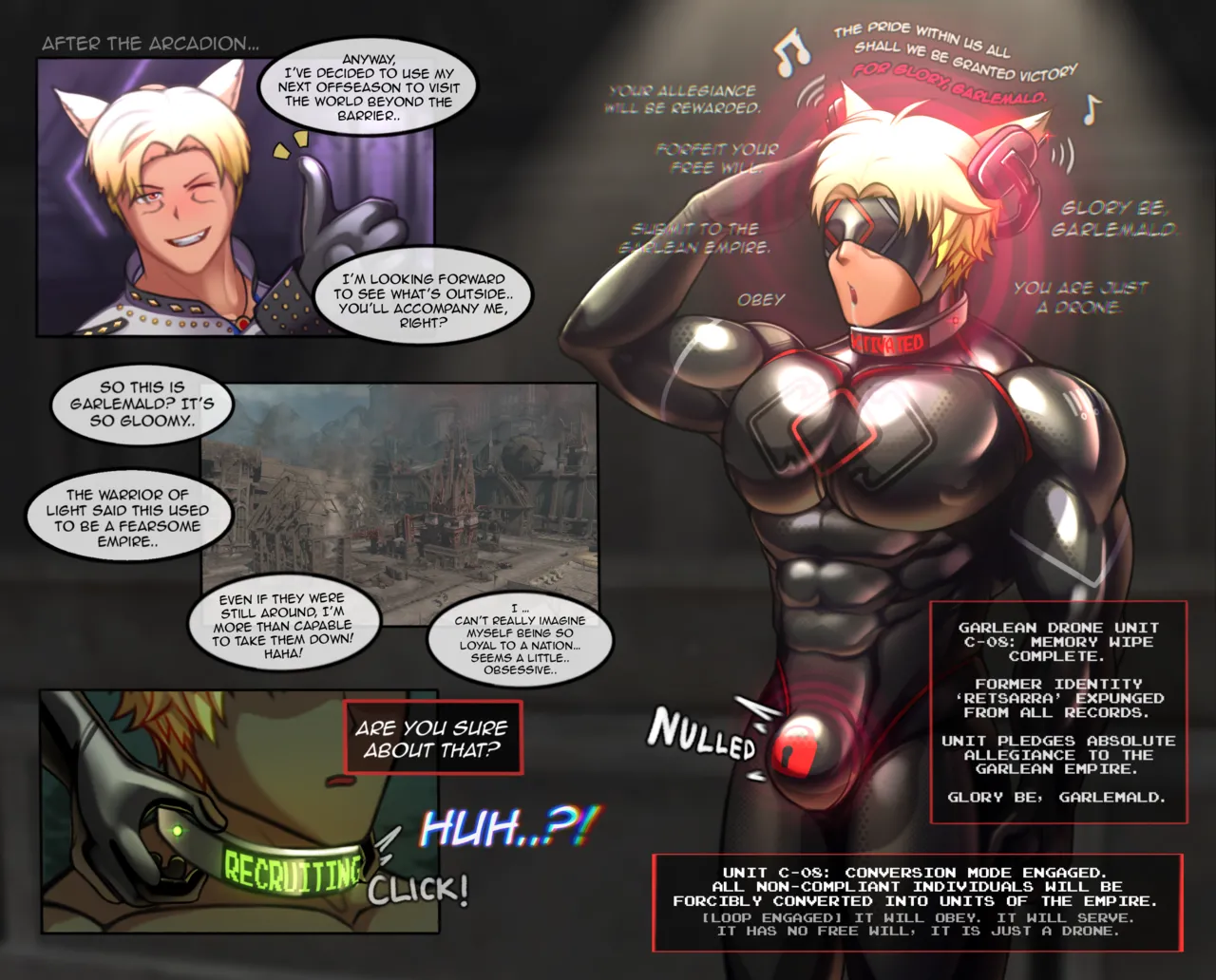 Felix borealis catboys in garlemald &amp; UNIT C-08 RETSARRA page 4 full