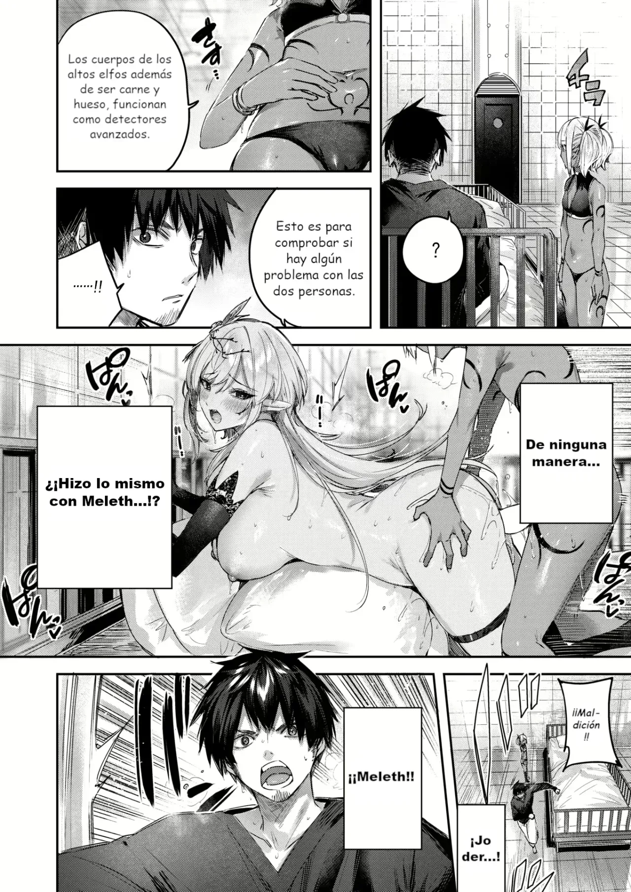 Dokushinn Hunter no Deai ha Elf no Mori de♡ page 9 full