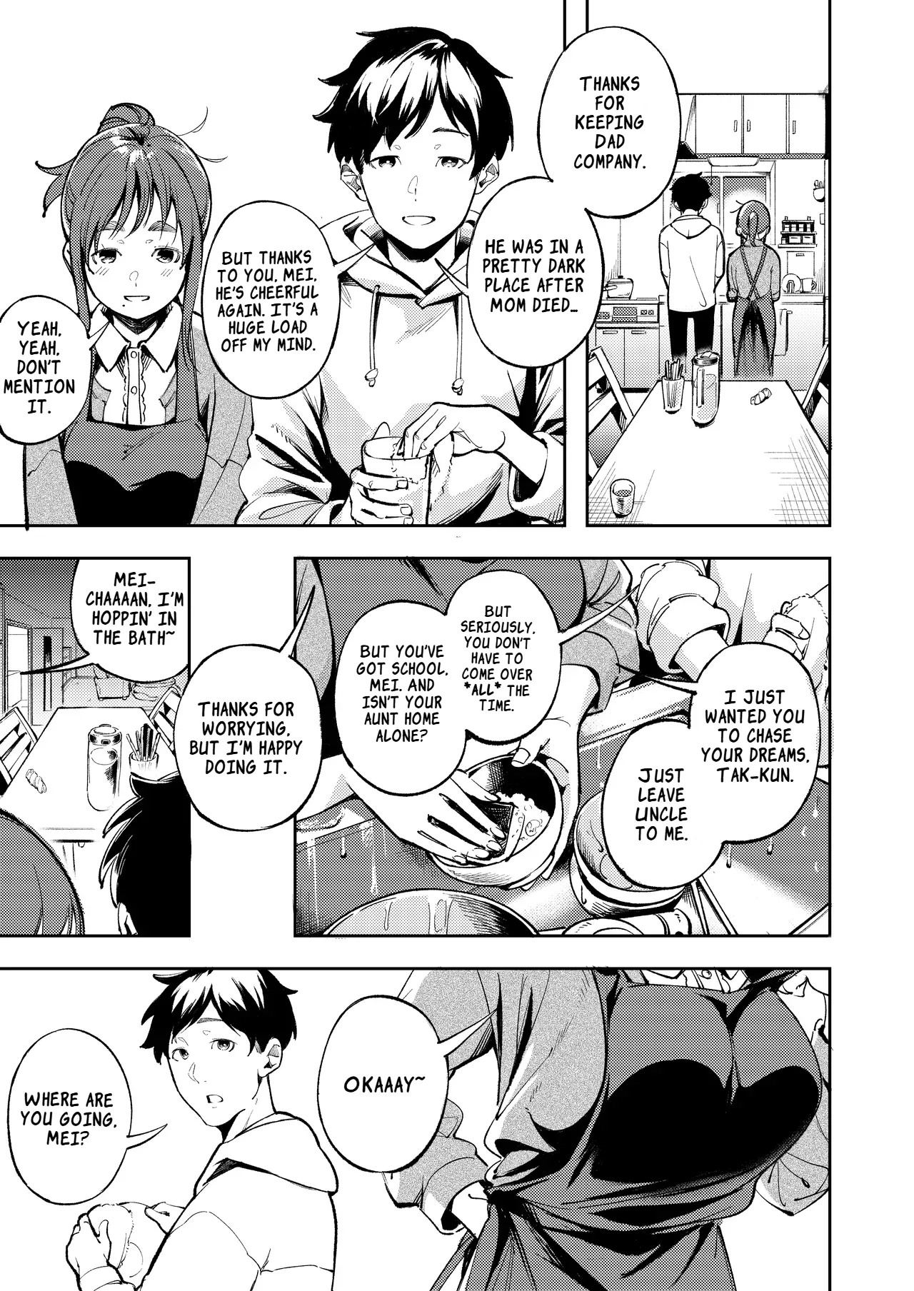 Hisashiburi ni Kisei Shitara Osananajimi ga Chichi ni Dakareteta | When I Returned Home After a Long Time, Mu Childhood Friend Was Being Taken by My Father page 9 full