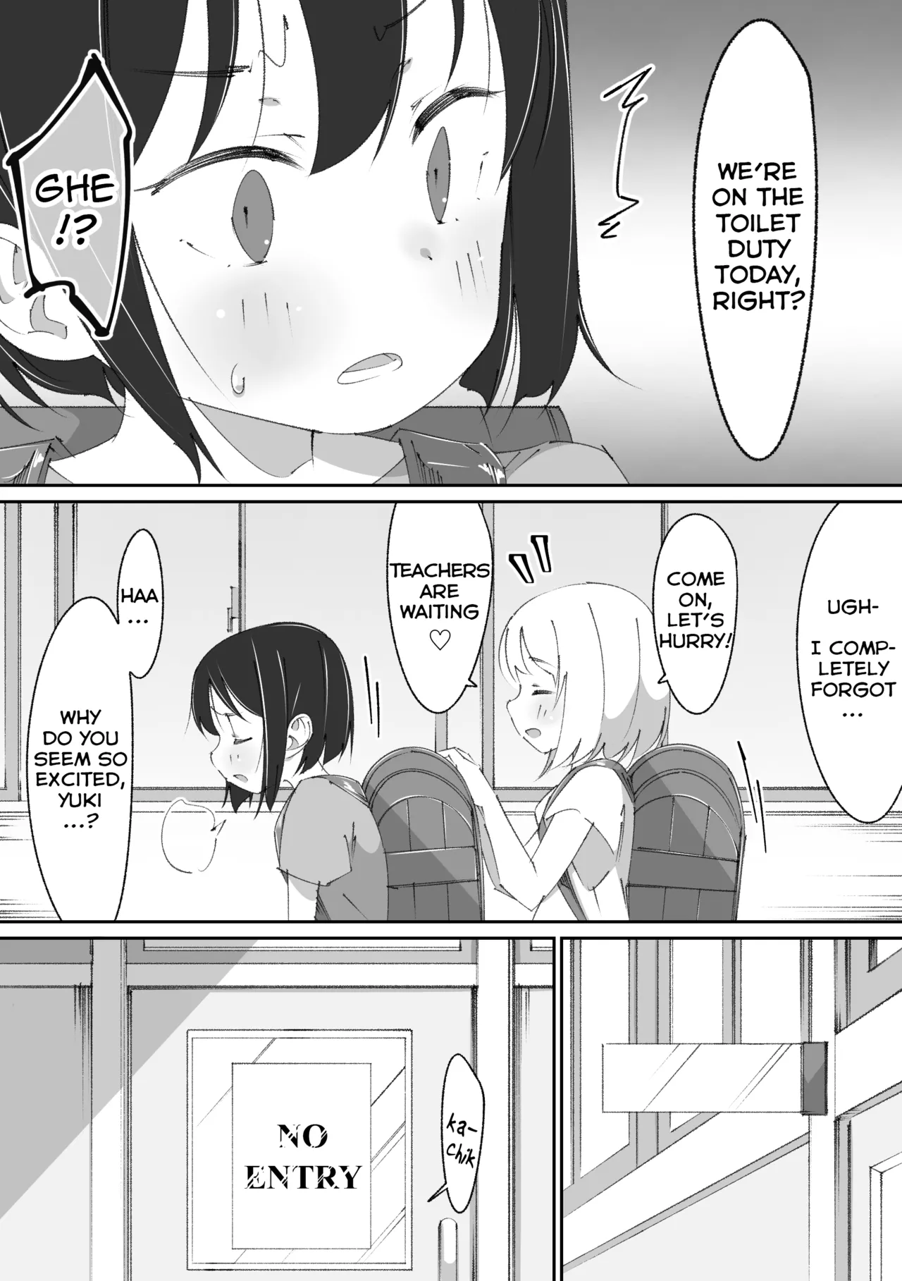 After School Toilet Duty | Houkago toire touban page 4 full