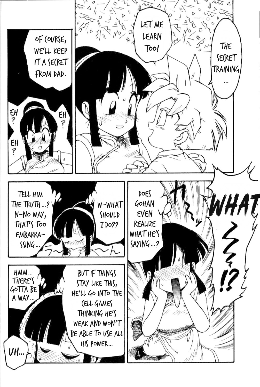 Serugēmu no zen'ya | The night before the Cell Games page 9 full