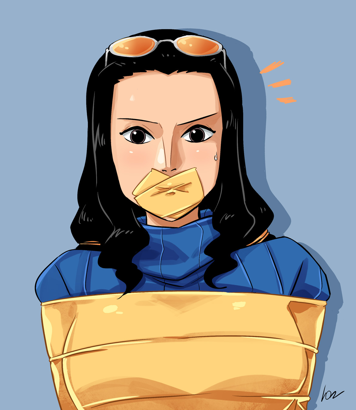 Lostonezero Nico Robin page 1 full