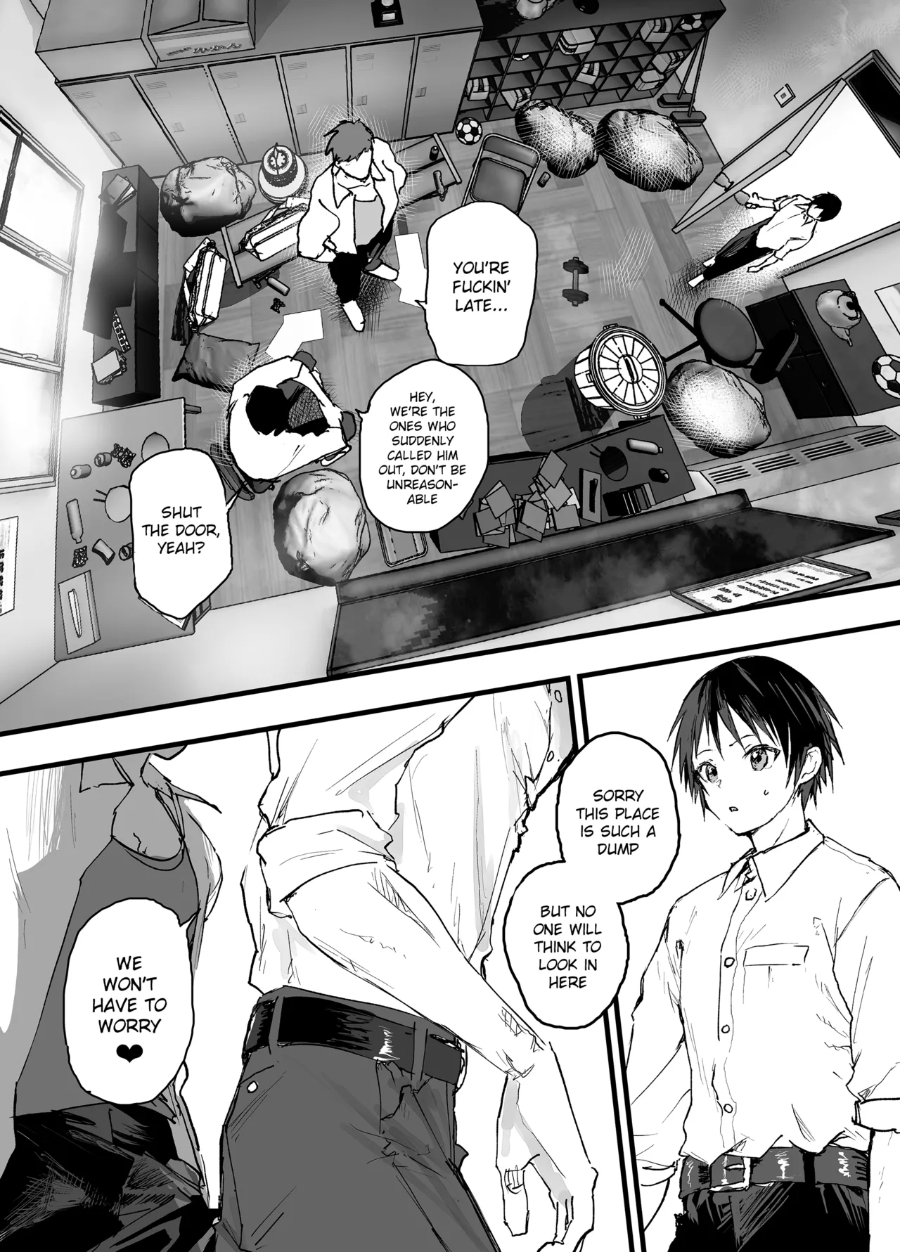 Bukatsu no Kowai Senpai no Niku Benki ni Saretemasu. Dekamara Rinkan Shiofuki Jigoku page 4 full
