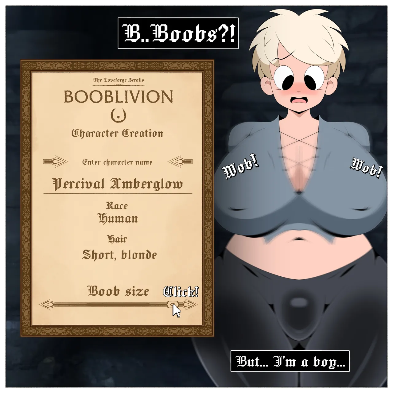 BOOBLIVION: Perci Character Creation page 4 full