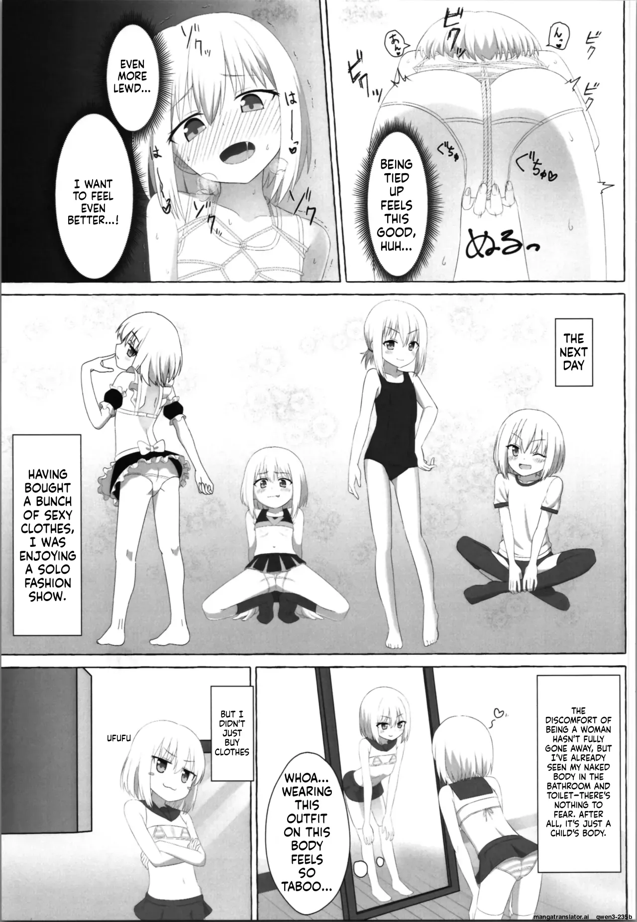 S Otoko ga Loli ni TS Shite Do-M ni Naru Hanashi page 10 full