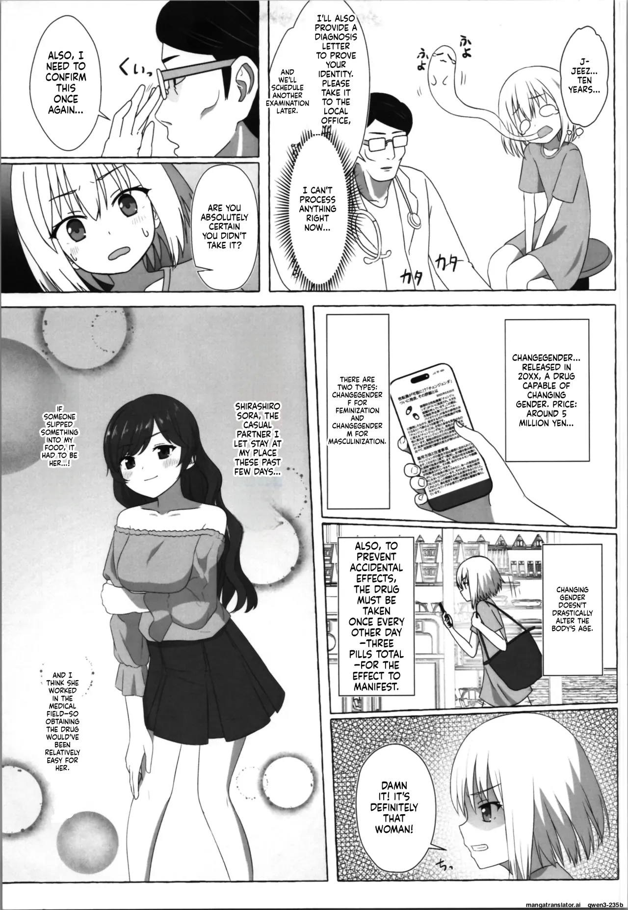 S Otoko ga Loli ni TS Shite Do-M ni Naru Hanashi page 4 full