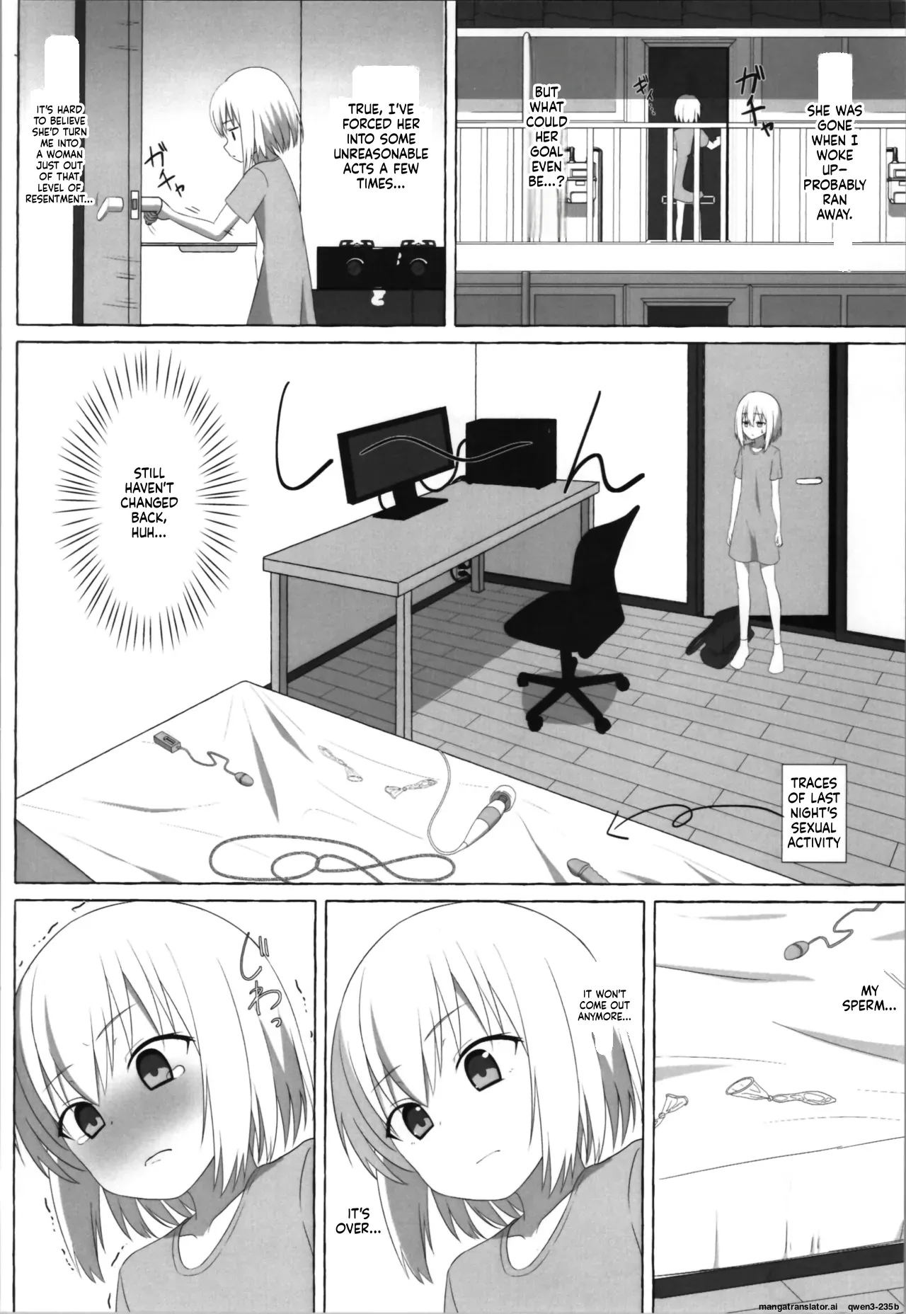 S Otoko ga Loli ni TS Shite Do-M ni Naru Hanashi page 5 full