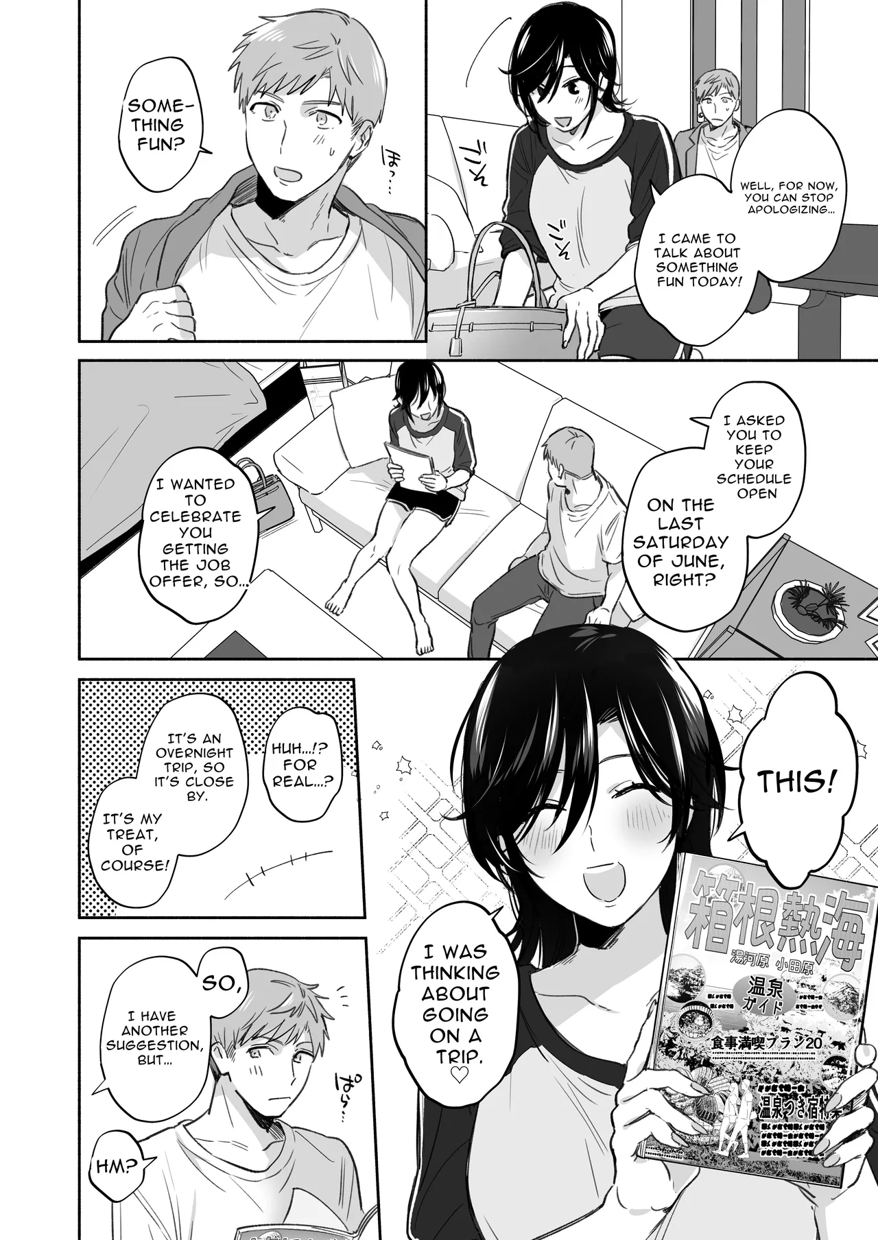 If I Have a Chance, I Want to Warp My Boyfriend's Fetishes! ~Lovey-dovey Trip to the Hotsprings~ page 8 full