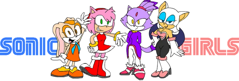 Sonic Girls page 1 full