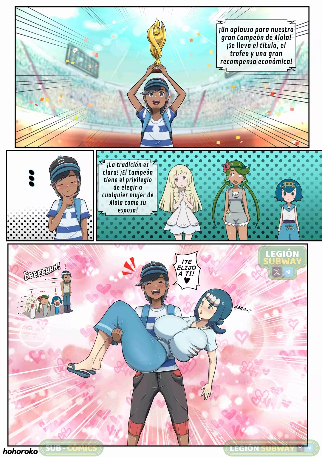 La Dama Digna del Campeon de Alola page 2 full