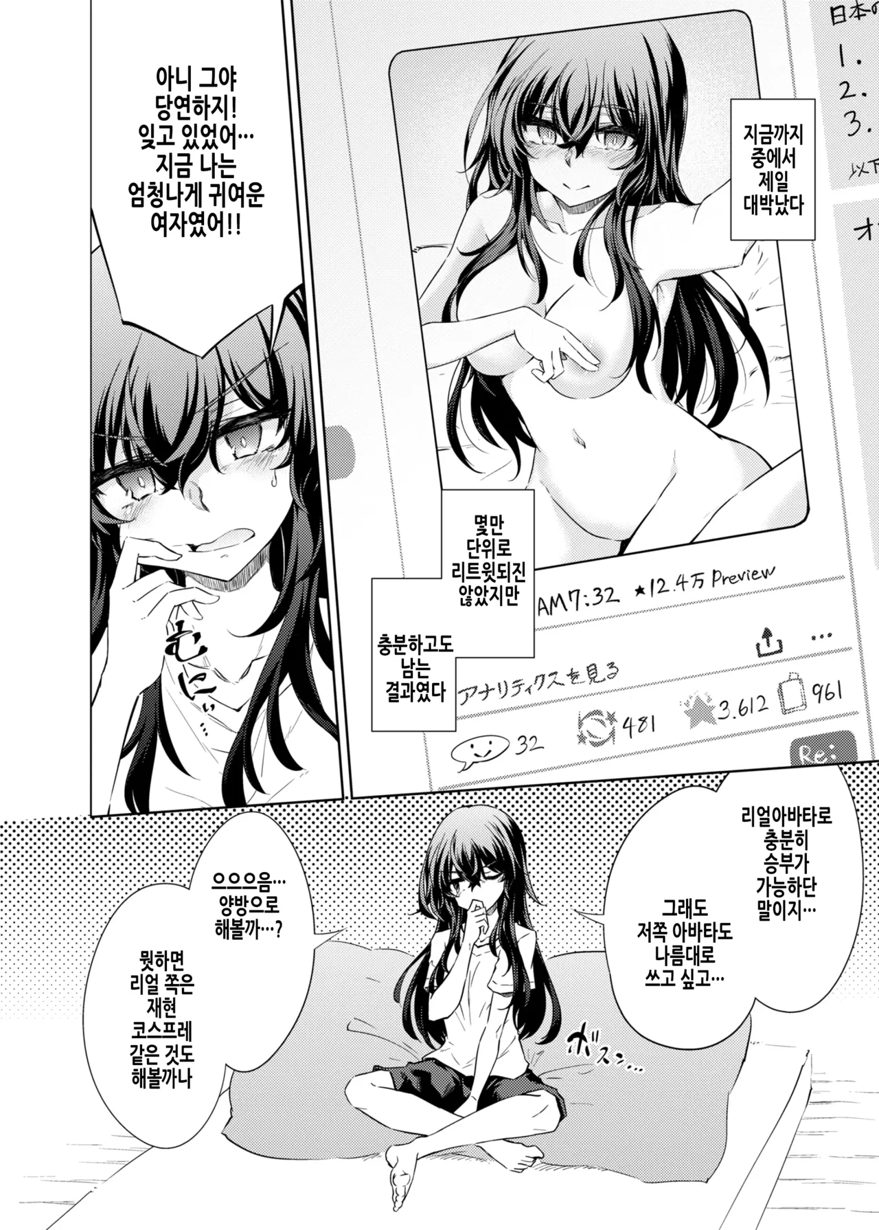 VR도 리얼도 TS암컷이 되었습니다 2 page 7 full
